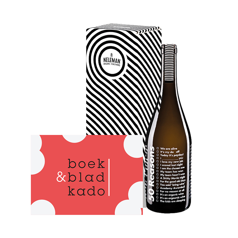 Boek & Blad cadeaubon + wijn