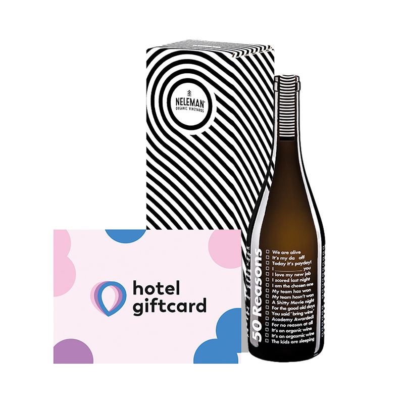 Hotel Giftcard + wijn