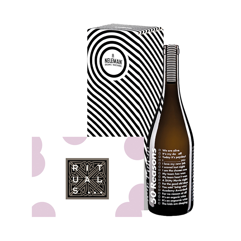 Rituals cadeaubon + wijn