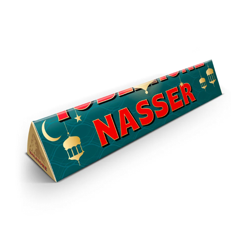 Ramadan Toblerone met naam