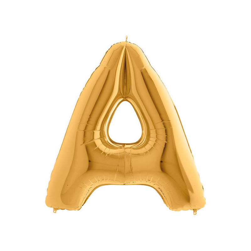 Letterballon | Goud