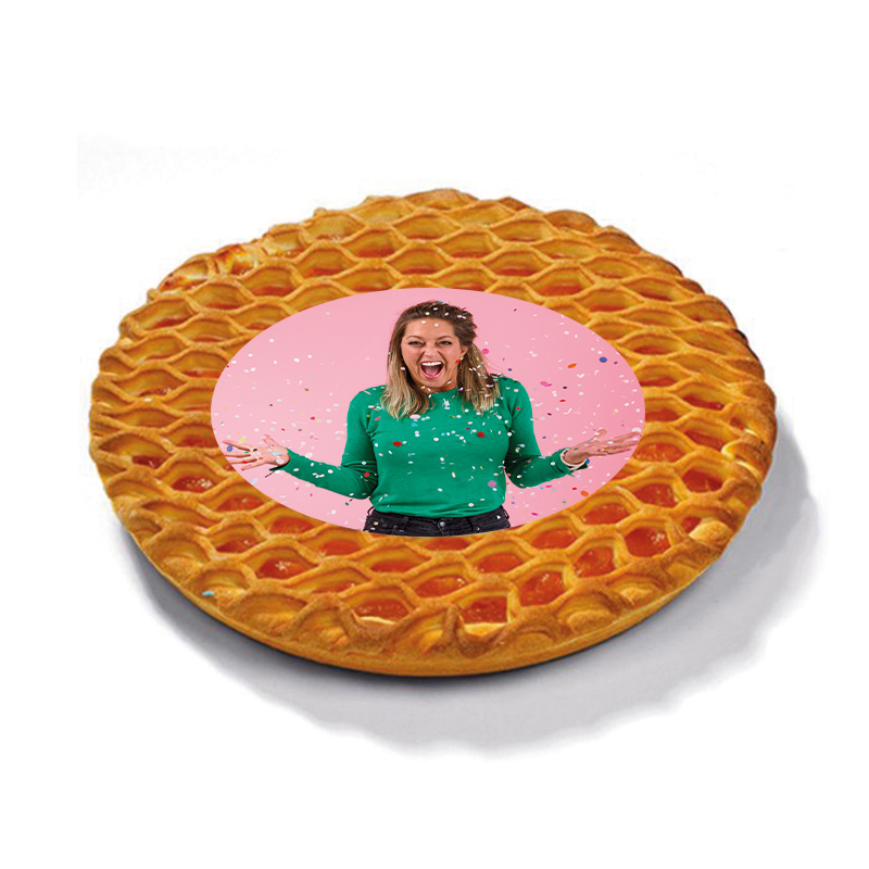 Abrikozenvlaai met foto