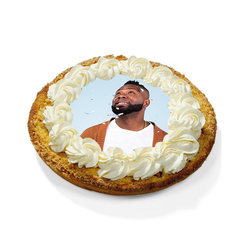 Appelkruimelvlaai met foto