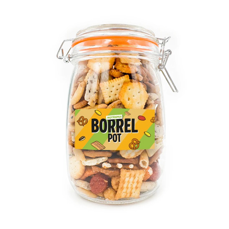 Borrelpot | Borrelmix | Weckpot | 1 L