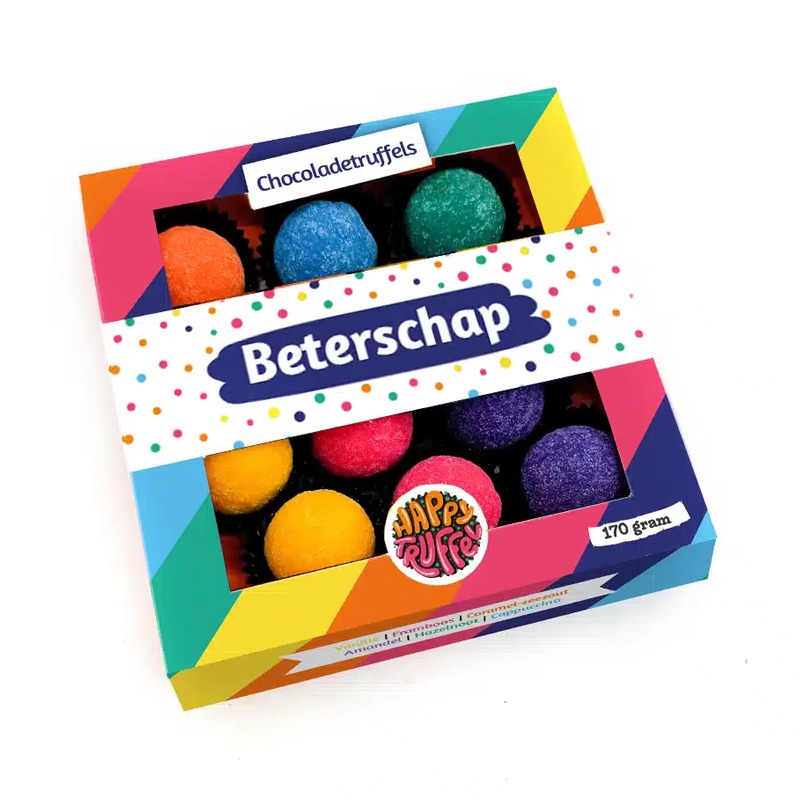 Chocoladetruffels | Beterschap | 12 stuks