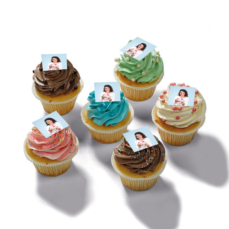 Cupcakes met foto