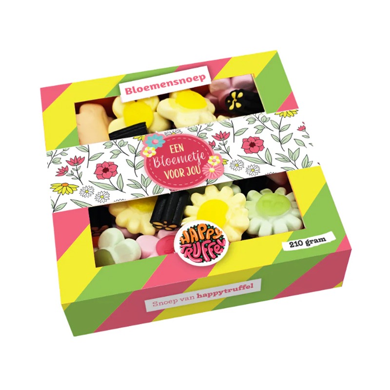 Een bloemetje voor jou | Bloemensnoep | 210 gr.