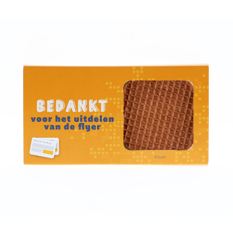 Gepersonaliseerde stroopwafels
