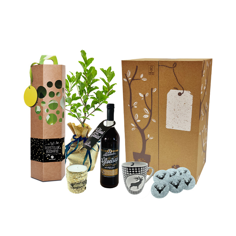 Feestelijk cadeaupakket