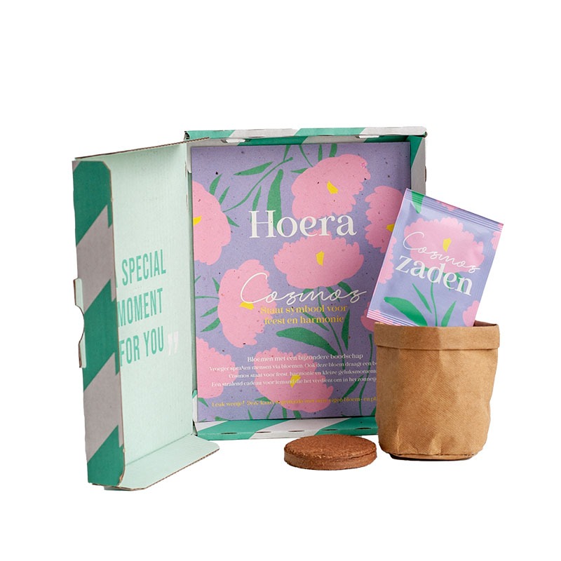 Hoera zaadjes | Brievenbuscadeau