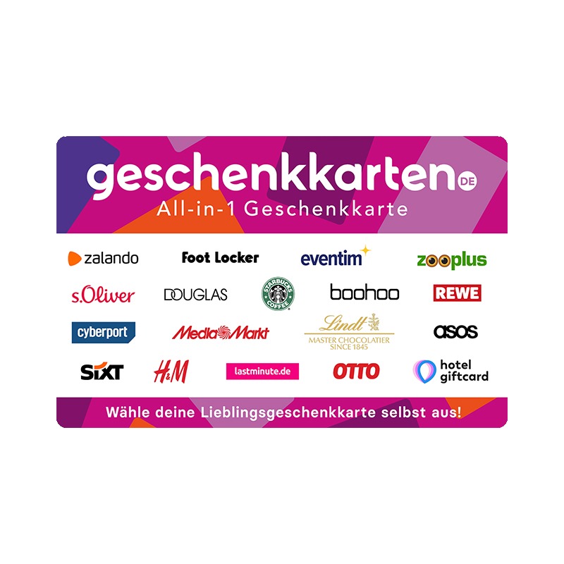 Keuzecadeaukaart Duitsland