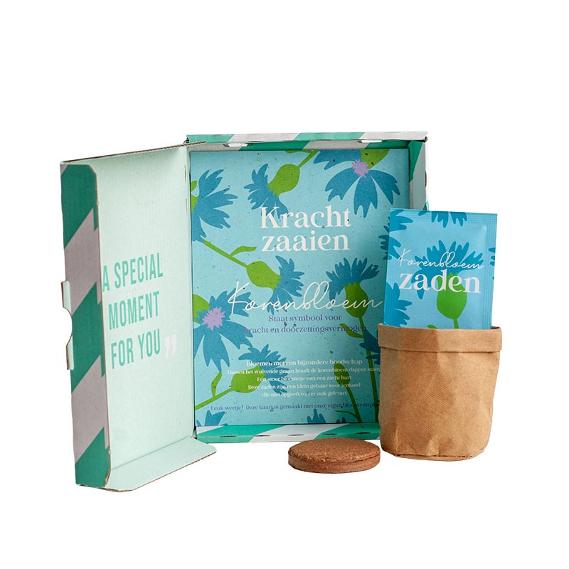 Kracht zaaien zaadjes | Brievenbuscadeau