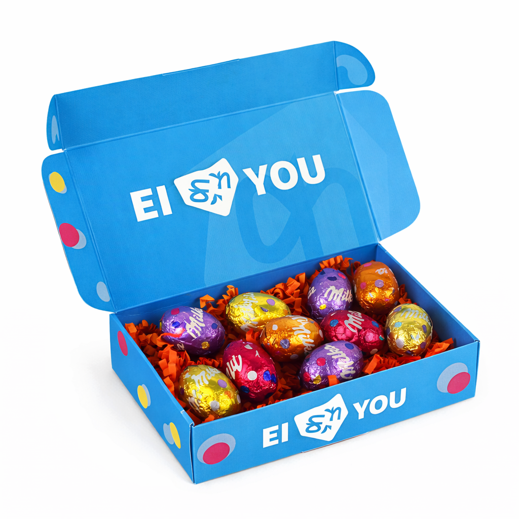 Gepersonaliseerde paasgiftbox
