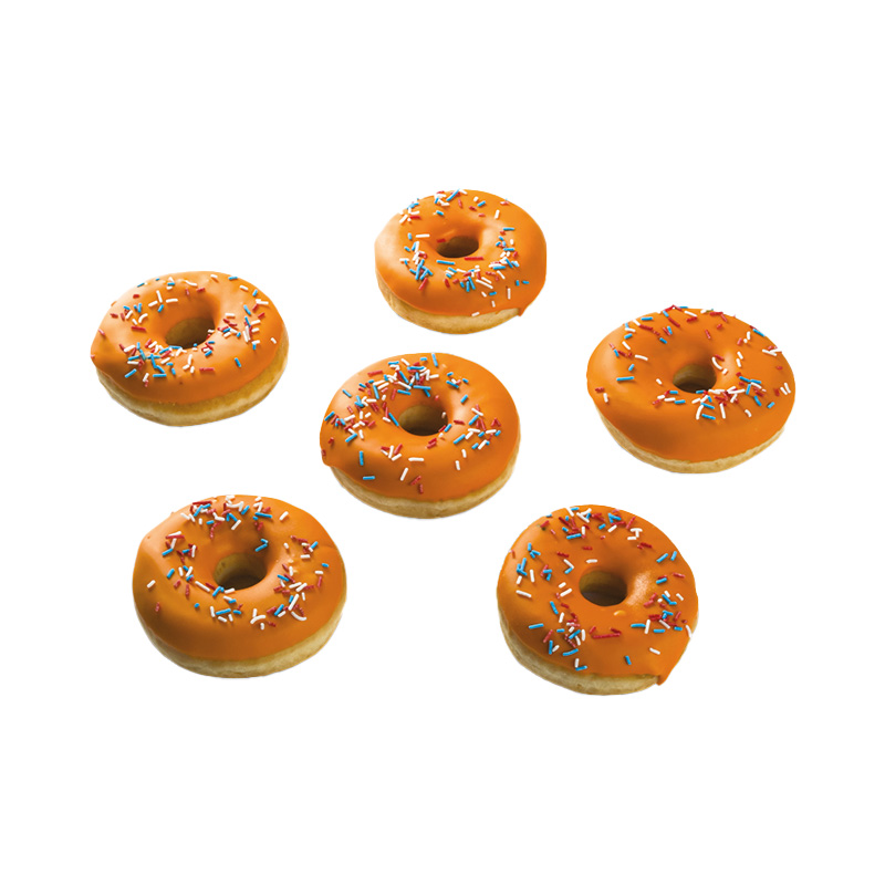 Oranje donuts