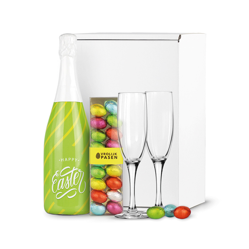 Paaspakket met bubbels