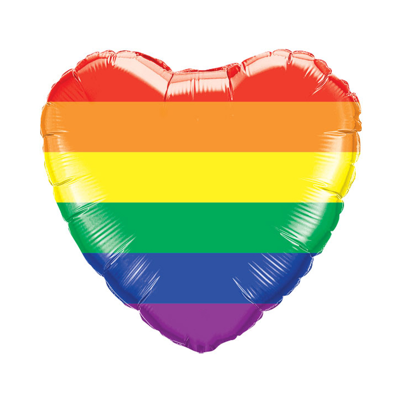 Rainbow heart