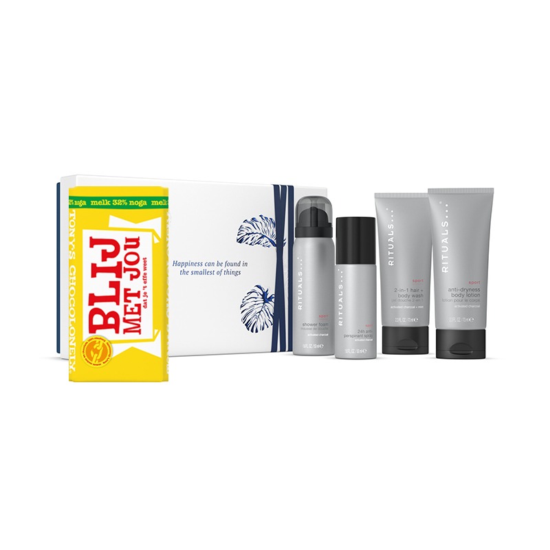 Rituals Homme + Tony's Chocolonely