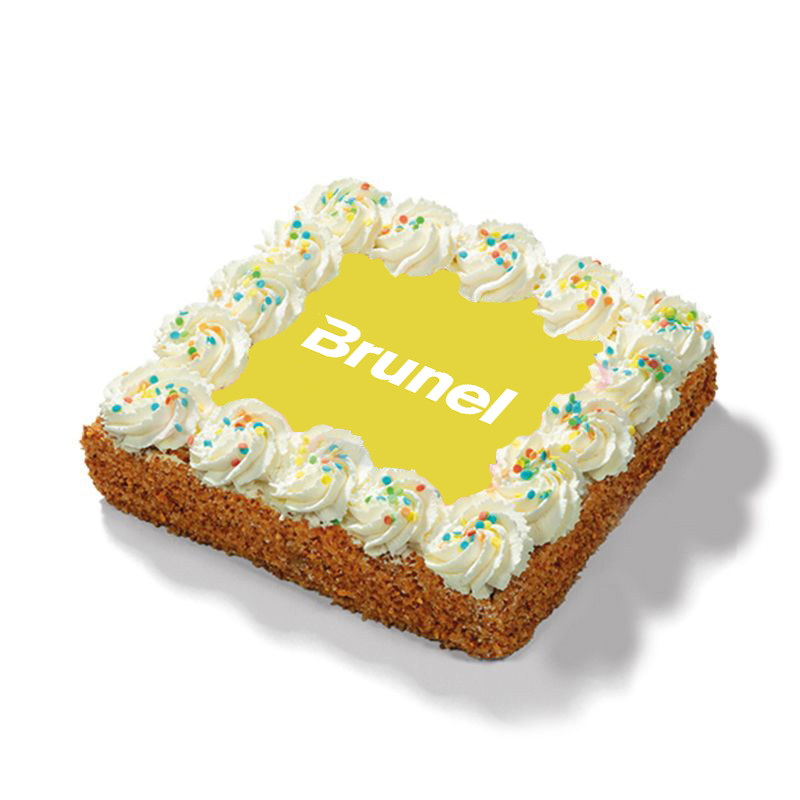 Taart met logo