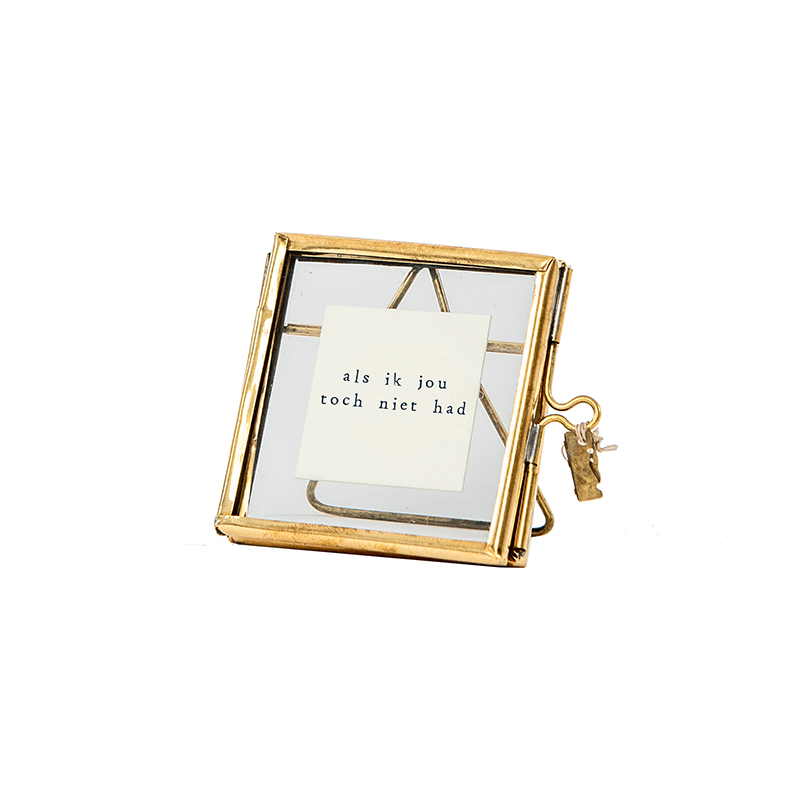 Mini lijstje staand Ikpakjein