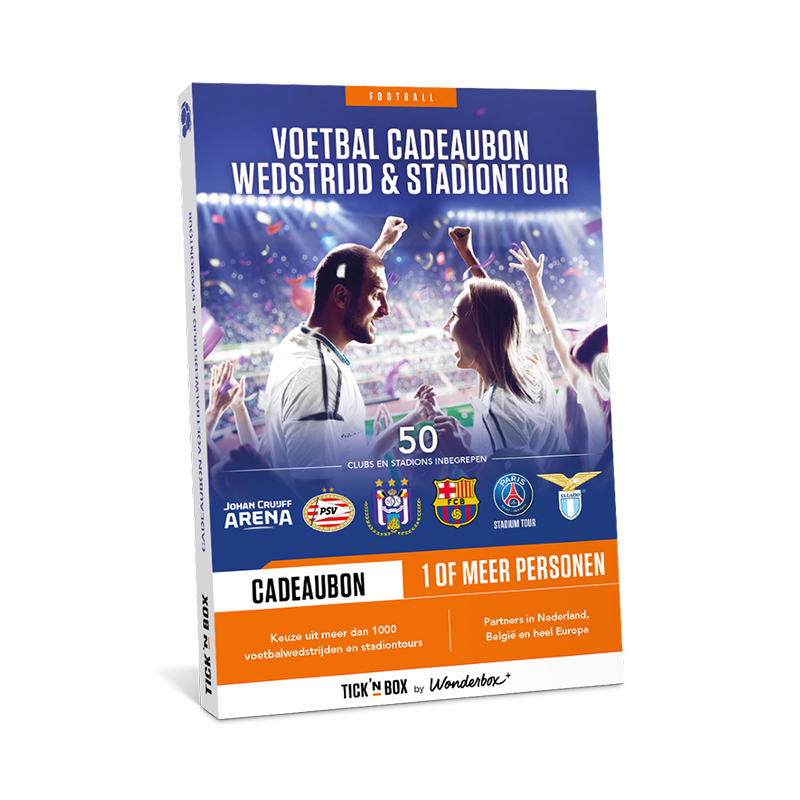 Tick'nBox - Voetbalwedstrijd & Stadion tour