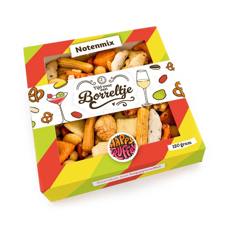 Tijd voor een borreltje | Borrelmix | 120 gr.
